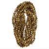 The Design Cart 4 MM Golden Metallic Rondelle Faceted Crystal Beads for Jewellery Making, Beading, Art and Craft Supplies (1 String) view 2