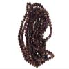 The Design Cart 3 MM Purple Metallic Rondelle Faceted Crystal Beads for Jewellery Making, Beading, Art and Craft Supplies (5 Strings) view 2