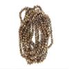 The Design Cart 6 MM Copper Metallic Rondelle Faceted Crystal Beads for Jewellery Making, Beading, Art and Craft Supplies (1 String) view 2