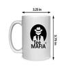 Tee Mafia Nalayak Classic All Black Mug with Print| 11Oz White Coffee Mug with Print | Coffee & TeaMug| desi Mug |Swag Mug |Funky Mug (Black) view 3