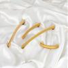 FAST CP30 S- PVD Gold C Curved Furniture Cabinet Handles for Pull Wardrobe Door, Kitchen Drawers, Dresser Drawer 2pcs (96mm, 4 Inch) view 2