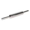 Rollyware Premium 100% Stainless Steel Smooth Rolling Pin/Belan for Baking, Doughs, Breads, Chapati -Slim, Non Stick, Lightweight with Better Grip & Easy to Wash view 4