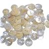 Embroiderymaterial Two Hole Round Mother of Pearl Buttons for Embelishment, Sewing and Crafting (72 Pieces, Cream) (15MM) view 1