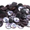 Embroiderymaterial Four Hole Round Mother of Pearl Buttons for Embelishment, Sewing and Crafting (72 Pieces, Greyish Purple) (15 MM) view 1