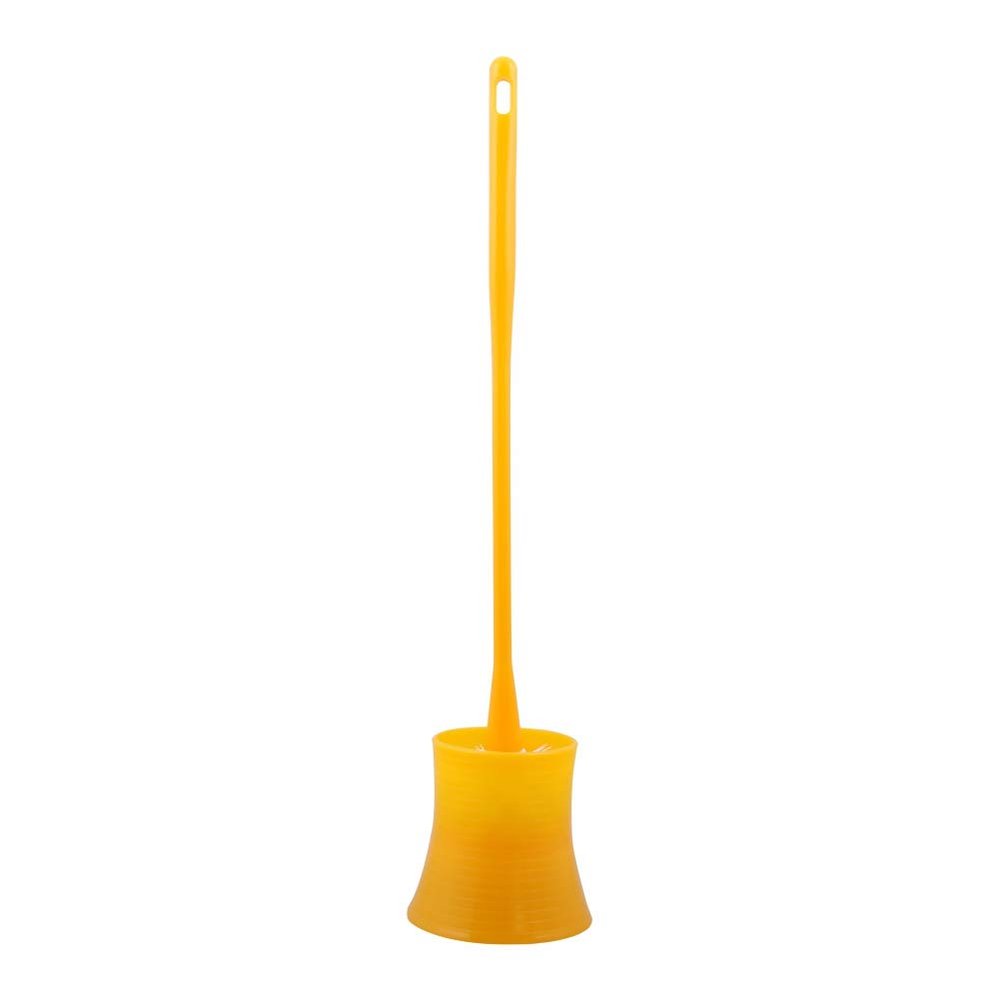 Classy Touch Toilet Brush with Holder (52 cm)-Orange