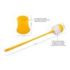 Classy Touch Toilet Brush with Holder (52 cm)-Orange view 3