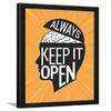 Chaka Chaundh - Motivational Quotes frames - Framed posters - Quotes frames for OFFICE, STUDENT, ENTREPRENEUR - Quotes wall frames - Posters with frame (Mind - Yellow) view 1