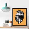 Chaka Chaundh - Motivational Quotes frames - Framed posters - Quotes frames for OFFICE, STUDENT, ENTREPRENEUR - Quotes wall frames - Posters with frame (Mind - Yellow) view 2