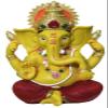 Grand Jhaiji Stone Beautiful Ganesha Statue/Ganpati Murti/Showpiece for Home Decor (Multicolour, Medium) view 1