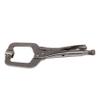 Futurekart Locking C-Type Clamp Portable Tool Vise Grip 11-Inch Heavy Duty C-Clamps with Swivel Pads -Silvery view 3