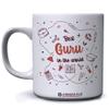 Jhingalala Best Guru in The World Printed Ceramic Coffee Mug White - 11 Oz Mug Gift for Teacher (JC105437) view 1