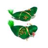 Nawani Wall Hanging Parrot Nazar Battu-Evil Eye Protector-Nazar Suraksha Kawach for Home,Size - 17/6 cm, Set of 2 view 1