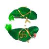 Nawani Wall Hanging Parrot Nazar Battu-Evil Eye Protector-Nazar Suraksha Kawach for Home,Size - 17/6 cm, Set of 2 view 2