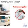 The Cushion Company- TCC Small 12 x 18 inch Micro Fiber Cushions for Sofa and Bed - Pack of 2, White view 2