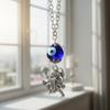 Faynci Flying Hanuman with Mountain Decorative Evil Eye Protection Car Charm Hanging/Wall Hanging ShowpieceDream Catcher Positive Vibes Balcony, Gift, Vehicle, Wind Chimes view 4