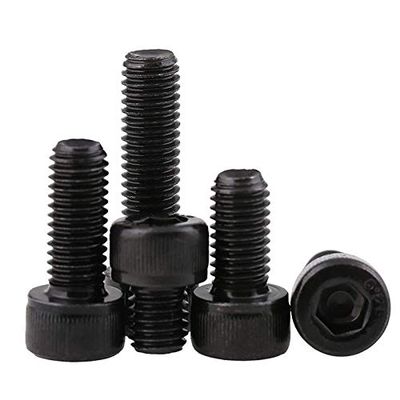 Immech - M4x 5mm Socket Head Cap Screws, Allen Socket Drive, Fully Thread, Bright Finish, Machine Thread, Quantity - 100 Pcs