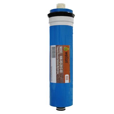 WELLON ECO Low TDS 80 GPD RO Membrane for All Kind of Domestic Water Purifier Systems. (Blue) (Works Till 2000 TDS)