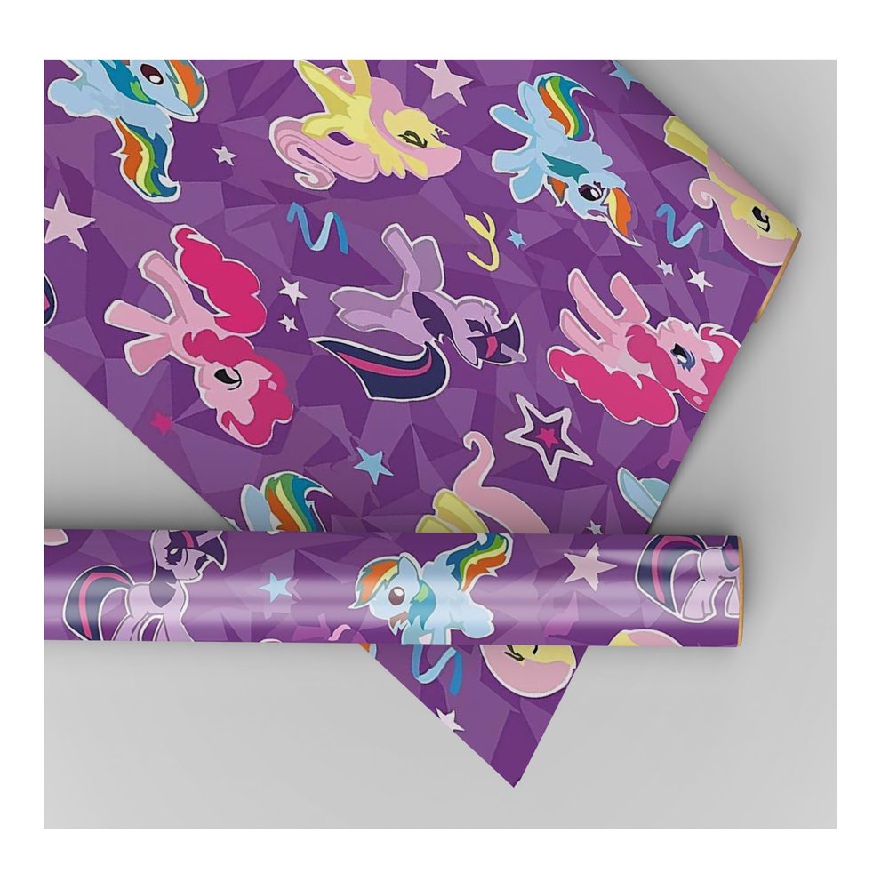 Accuprints Gift Wrapping Paper Pack Of 25|Design Unicorn Print |Size 20 x 30 inch