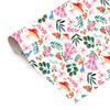 Accuprints Gift Wrapping Paper Pack Of 25|Design Flower Print |Size 20 x 30 inch view 1