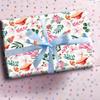 Accuprints Gift Wrapping Paper Pack Of 25|Design Flower Print |Size 20 x 30 inch view 4