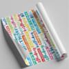 Accuprints Gift Wrapping Paper Pack Of 25|Design Birthday Print |Size 20 x 30 inch view 4