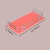 STIMULUS Bathroom Rack, Bathroom Shelf Organizer,Kitchen Shelf,Wall Mounted Shelf Storage Racks Set for Home,Multipurpose Shelves/Holder Self Stand (5 x 15 INCH, Gray, Acrylic) view 2