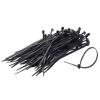 Immech - 8 Inch (200 L x 3.6W) Cable Ties UV resistant Nylon Zip Wire Organizer Self Locking Tie Black - 400 PCS view 1