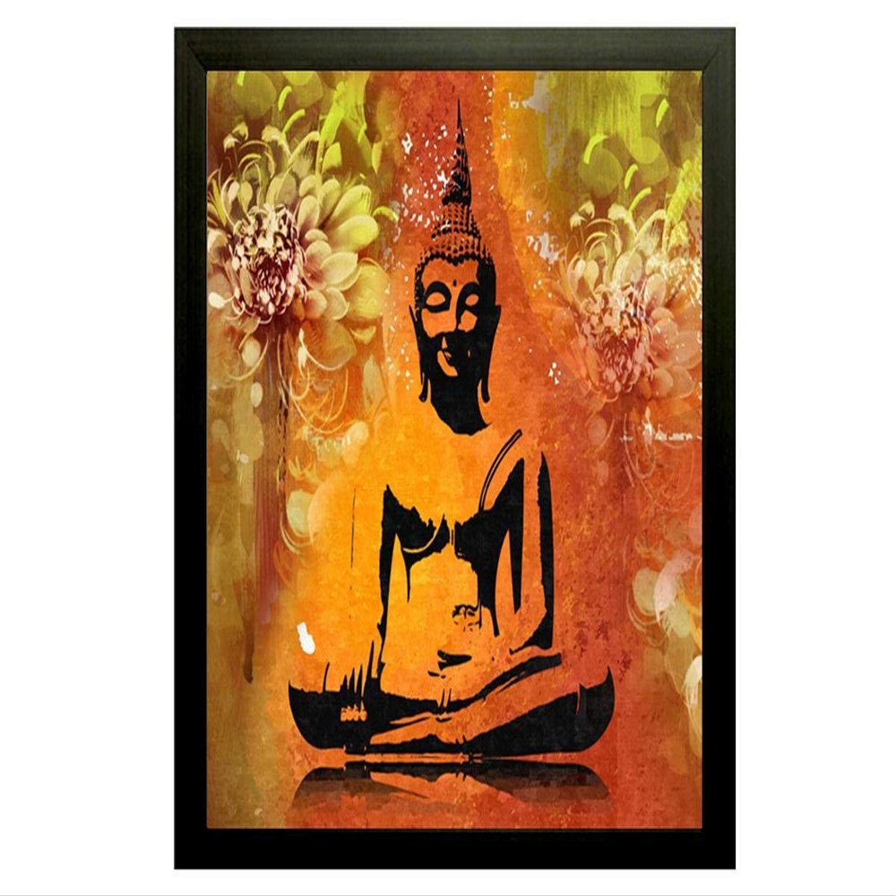 SAF Buddha Digital Reprint 12 inch x 12 inch Painting ()