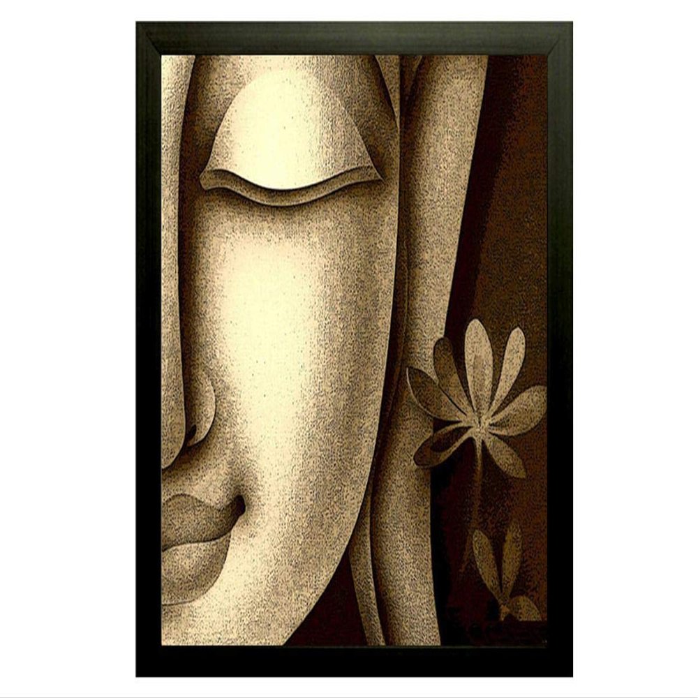 SAF Buddha Digital Reprint 12 inch x 12 inch Painting ()