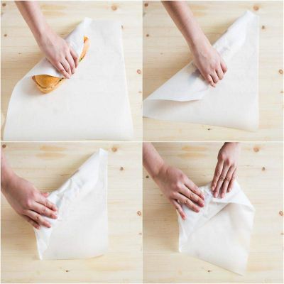 JAM Online Butter Parchment Paper, 10x10 Inch - 100 Sheet