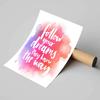 5 Ace follow your dreams they Wall Sticker Poster|size:12x18|multicolor view 1