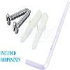 A to Z Blue Eyes 0024 Double Soap Dish Holder Stainless Steel Anti Rust for Bathroom view 4
