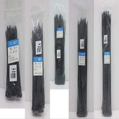 SAIFPRO PVC Cable Tie Black (4Inches to 12 Inches (400, 300MM)