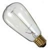 Homesake Pear Shape Edison Tungsten Squirrel Cage Filament Vintage Antique Light Bulb E27 ST64, Set of 2 view 2