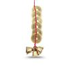 Plus Value Feng Shui Vastu Chinese 3 Bell 6 Coins Small Remedies for Home Office Main Entrance Door Hanging Positivity, Good Luck view 1