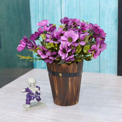 DecoreBugs (Set of 2 Artificial Flower Chrisenthmum Bunches Without Pot (Height 30 cms / 12 inchs)