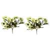 DecoreBugs (Set of 2 Artificial Flower Chrisenthmum Bunches Without Pot (Height 30 cms / 12 inchs) view 2