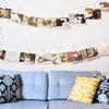 MIRADH Led Photo String Lights- 20 Photo Plug Powered Fairy Lights,Lights (10 Feet,Warm White 20 Clips,Corded Electric,Plastic),3 meters view 4
