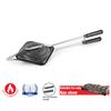 Cello Prima Non-Stick Aluminium Sandwich Toaster with Spatter| Compatibility with Gas Stoves | Flame-Proof Design | Heat-Resistant Handle | Sandwich Maker | Sandwich Toaster | Black view 3