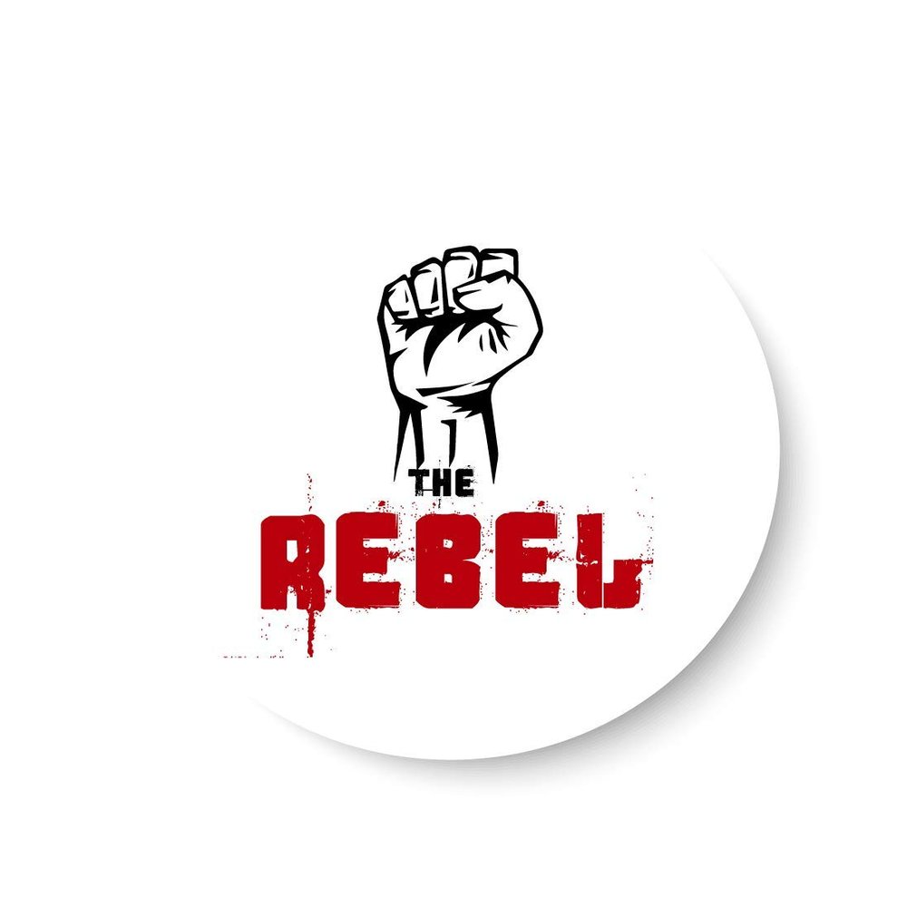 PEACOCKRIDE The Rebel Fridge Magnet (Metal, Multicolour, 75mm)