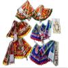 DHINCHAK Bhagwan Poshaak set 6 piece with 6 Maala and 1 laddu gopal accessory set , Multicolor view 2