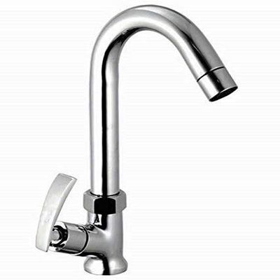 A to Z Sajal Swan Cock Chrome Plated Brass Tap for Bathroom/Kitchen