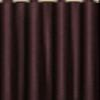 Panipat Textile Curtain Polyresin Solid Grommet Curtain, Window - 6 Feet, Brown, Pack of 1, Grommets, Eyelet view 2
