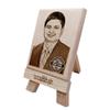 Incredible Gifts India Personalized Wooden Engraved Photo Plaque Gift for Doctor on Doctor's Day or Birthday(5x4 inches, Wood) view 1