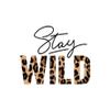5 Ace stay wild Wall Sticker Poster|size:12x18 inch|multicolor view 1