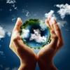 5 Acea glowing earth globe sticker poster|save water|save environment view 1