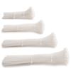 ART IFACT Nylon 500 Pieces of Cable Tie 4, 6, 8, 10 and 12 inch - Super Strong, Natural Colour (Combination 5) view 1