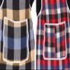GLUN Waterproof Cotton Kitchen Apron with Front Pocket (Multicolour) Set of 2 view 2