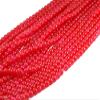 The Design Cart 6MM Red Spherical Glass Pearl for Jewellery Making, Beading, Art and Craft Supplies (1 String) view 2