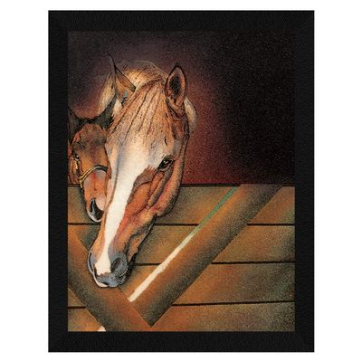 ArtX Paper Two Horses Wall Art, Multicolor, Wildlife, 10.0 X 13.0 inches, Set of 1